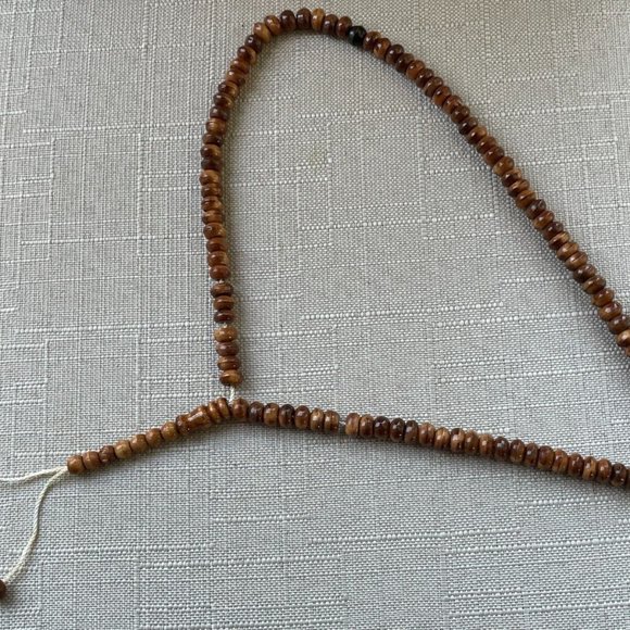 Real Wood Beads Tasbeeh Brown Handmade Prayer Beads Islamic - Picture 8 of 10